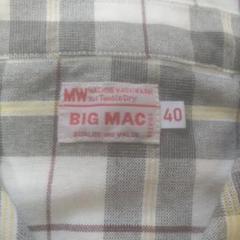 BIG MAC チェック柄シャツ 40