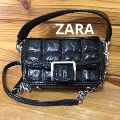 ZARA(ザラ)の「ボア生地キルト加工シティバッグ」 - PARTE