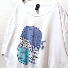 アンビル ナースパーハプス デカロゴ Tシャツ ホワイト 白 XL 古着