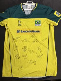 バレーボールブラジル代表 サイン入りシャツ バレーボールブラジル代表 サイン入りシャツ - メルカリ