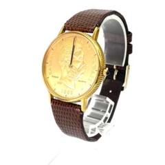 TISSOT ティソ 不動 コインウォッチ ゴールド キングオブハワイ