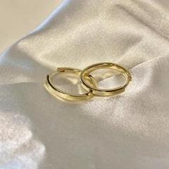 ✳️ゴールドフープピアス　シンプル　キラキラ✳️只今SALE中✳️