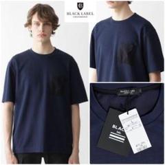 ブルーレーベルクレストブリッジ　 ネイビー 半袖Tシャツ M　新品未使用タグ付き ブルーレーベルクレストブリッジ ブラウス シャツ 半袖 38