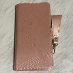 新品 Galaxy M23 5G ケース 手帳型 猫 ローズゴールド