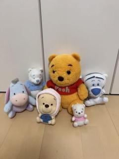 【バラ売り可】レトロ プーさん イーヨー ティガー ぬいぐるみ