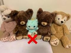 中古ディズニーダッフィーシェリーメイユニベアぬいぐるみ5点まとめ売りセット