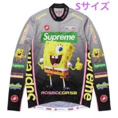 スポンジボブ シュプリームCastelli Lサイズ サイクルジャージ Supreme シュプリーム Supreme×Castelli 【 L S Cycling Jersey