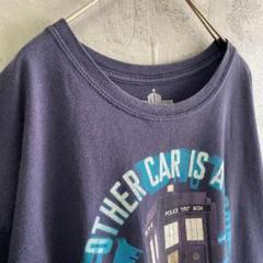 古着 警察 電話ボックス アメリカ輸入 Tシャツ 半袖 プリント XLサイズ