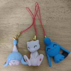 ポケモン　ペタンコマスコット　ミュウ　テブリム　ソーナノ