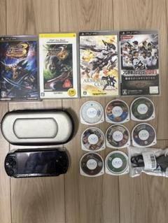 PSP-3000 黒 本体 UMDソフト付き
