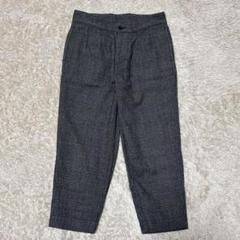 タグ付き未使用品 LE GLAZIK ウールカーゴパンツ 黒 ３４ タグ付き未使用品 LE GLAZIK ウールカーゴパンツ 黒 34