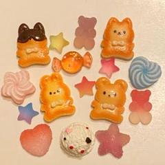 クロックスアクセサリー　ジビッツチャーム　お菓子　アニマルクッキー