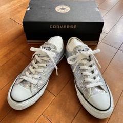 【未使用】CONVERSE スニーカーUS5 24cm スパンコール CONVERSE コンバース スニーカー SPANGLE OX レディース