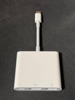 【美品・箱なし】純正USB-C Digital AV Multiportアダプタ Apple（アップル） USB-C Digital AV Multiportアダプタ