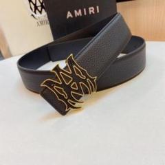 新品 AMIRI アミリ ロゴバックルベルト UK drill TRAPSTAR 新品 AMIRI アミリ ロゴバックルベルト UK drill TRAPSTAR