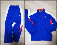 adidas アディダス 上下セット セットアップ キッズ ナイロン 150