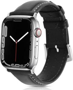 ☘️apple watch バンド レザー調 42㎜ ブラック