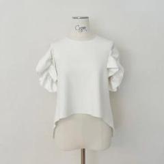 cygne フリルタンク helene ネイビー Cygne シーニュ フリルタンク Helene ホワイト - メルカリ