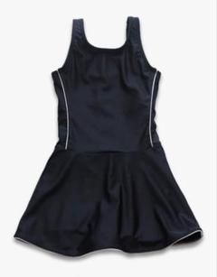 女の子用 スクール水着 UVカット 黒 7サイズ