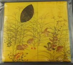 【真作】湖楊/秋草鶉図/ウズラ図/花鳥図/掛軸/名家伝来/AB-958 秋草鶉図 文化遺産オンライン