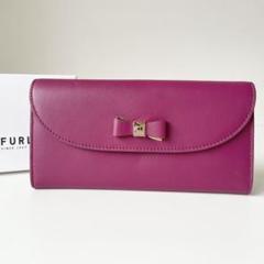 【新品】FURLA 長財布 ASIA アジア リボン ピンク