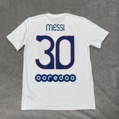 メッシのネーム、背番号入・PSG・L（USサイズ）  ・新品未使用 パリ サンジェルマン メッシ メンズ サッカーユニフォーム 背