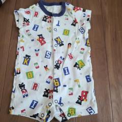 ミキハウス ダブルビー ロンパース 80cm