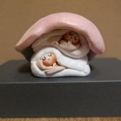 清水人形ー１（雪ん子）髙橋千鶴子女史作