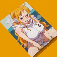 極希少) ワンピース　NARUTO ナルト　バースデーブロマイド　カード　ナミ 2025年最新】ナミ ブロマイドの人気アイテム - メルカリ