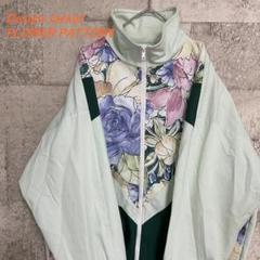 【上級者向け】メンズ 花柄 スウィングトップ ジャケット ゆるだぼ 総柄