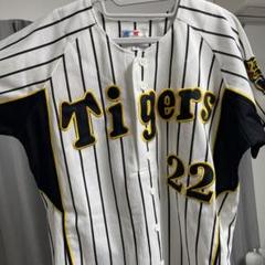 HANSIN Tigers 藤川 22 ユニフォーム　　Lサイズ MIZUNO 阪神タイガース 藤川球児 2025年ユニフォーム 刺繍