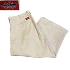 90s Dickies ベージュチノパンストリートメンズワイドメンズアメカジXLのサムネイル