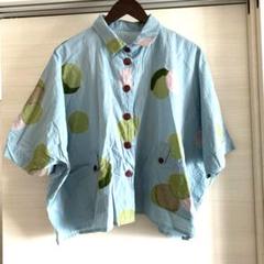 MonaLisa 裏起毛 リーフ柄 ブルゾン インド製 ウインズ商会