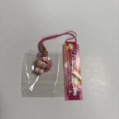 ハローキティ　根付　日光限定　猿　さる　ピンク