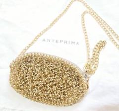 【極美品】ANTEPRIMAアンテプリマ ワイヤーポーチ ミニポーチ 保存袋付き ANTEPRIMA アンテプリマ コスメポーチ ワイヤーポーチ チェーン