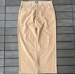 90s old stussy ヘリンボーン　チノパンツ　ワイドシルエット 90s old stussy ヘリンボーン チノパンツ ワイドシルエット