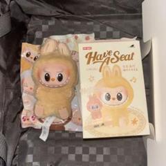 labubu ラブブ BABA ラブブ labubu Have a seatのBaba オレンジ - メルカリ
