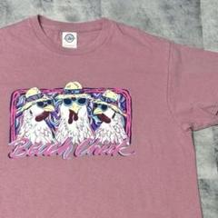 鶏　ニワトリ　Beach Chick ヴィンテージ　Tシャツ M ピンク