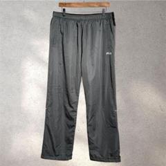 【FILA】L/トラックパンツ/グレー/ウエストゴム/ドロスト/スポーツウェア