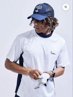 RadBlue PHABOL® メッシュ切り替え ドライモックネックシャツ