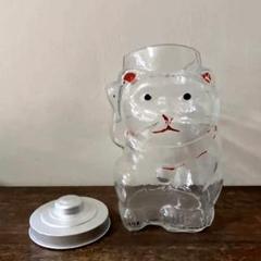 昭和レトロ 猫ビン 猫瓶 駄菓子屋 招き猫 古道具 骨董