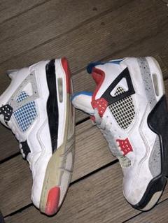 NikeAirJordan4 what the ブラック/レッド/ブルー/グレー