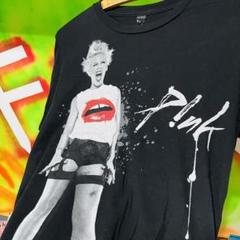 US古着 PINK ピンク アーティスト ブラック 2013年 ツアーTシャツのサムネイル
