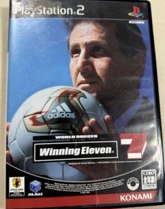 プレステ2 ソフト　ワールドサッカー ウイニングイレブン7