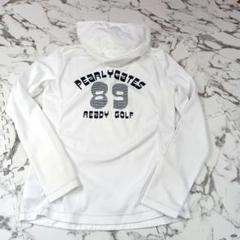 PEARLY GATES パーリーゲイツ　ゴルフジャケット ハーフジップ　白