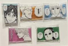 冨樫義博展　アクリルバッジ　クロロ　イルミ　ヒソカ 冨樫義博展 ヒソカ クロロ イルミ ヒールキャラ 名言アクリル