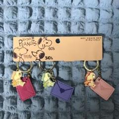 USJ スヌーピー キーチェーン セット PEANUTS SNOOPY