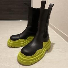 新品未使用 BOTTEGA VENETA バウンス ブーツ オリーブ37 新品未使用 BOTTEGA VENETA バウンス ブーツ オリーブ37 - メルカリ