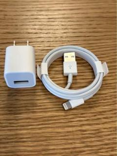 iPhone 純正充電器　ACアダプター、ライトニングケーブル 正規品
