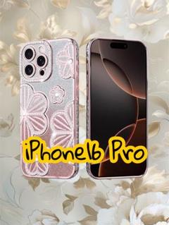 iPhone 16 pro ケース 可愛い おしゃれ 韓国 透明　ギャル　ピンク
